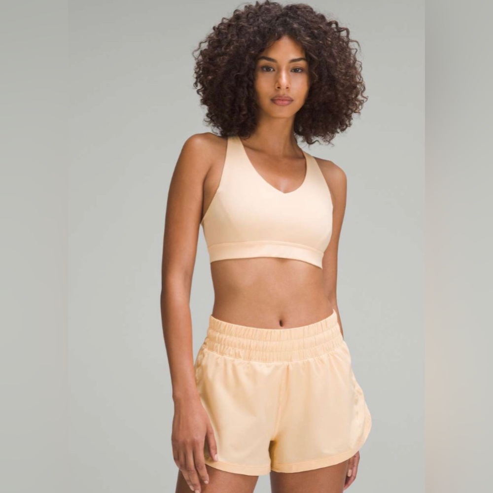 NWT Lululemon bra & skirt set Mesh skirt land Envital Bra Summer Glow